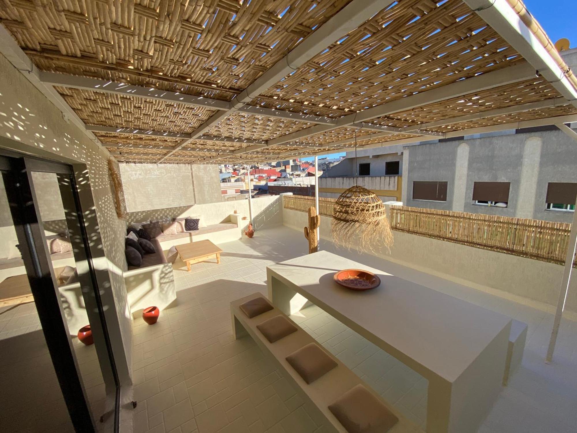 Magnificent Apartment With Private Rooftop Terrace 丹吉尔 外观 照片